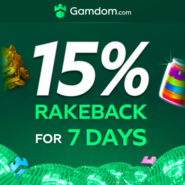 Gamdom banner
