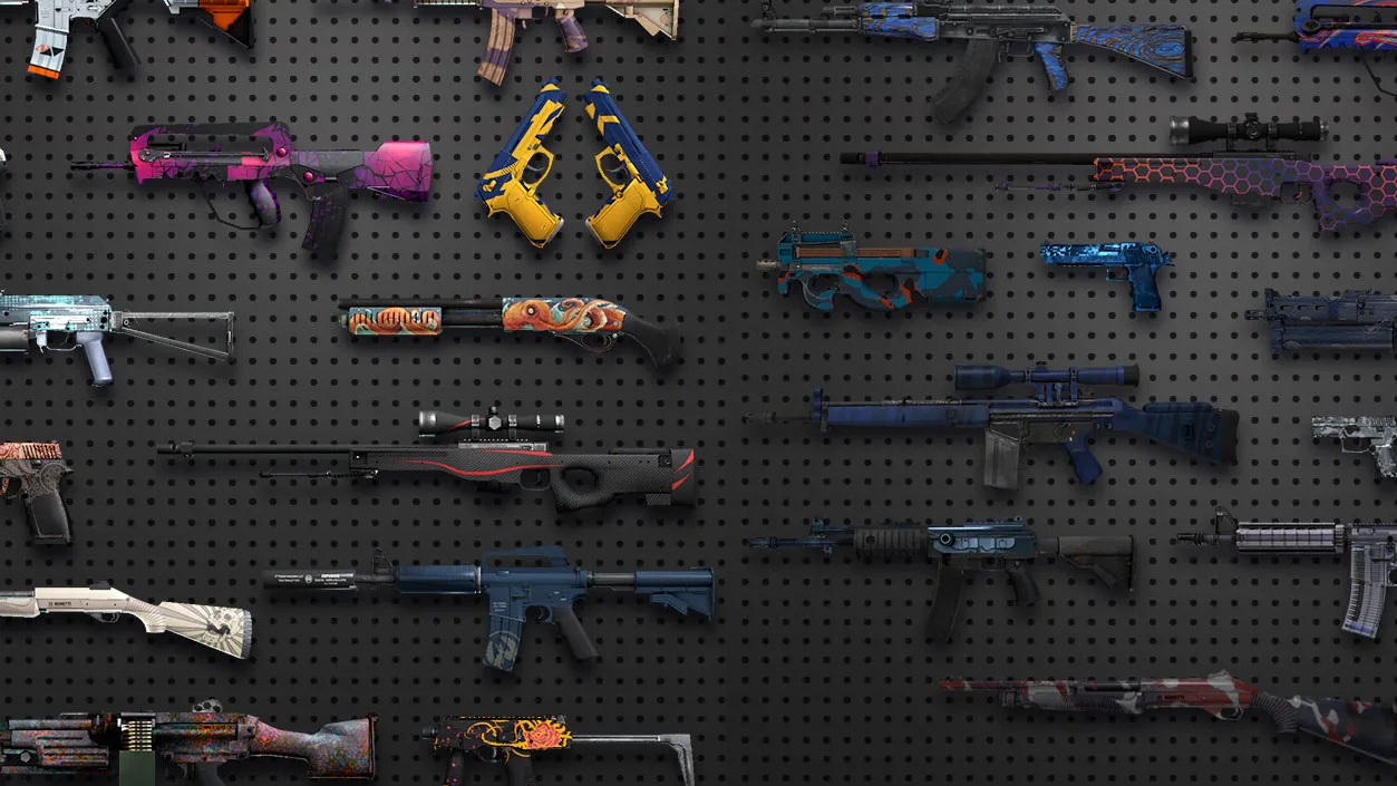 Various Counter Strike Skins showcase