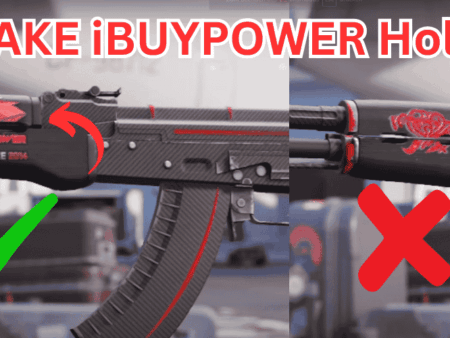 $1 iBUYPOWER Holo Kato 2014 Fake Sticker Craft