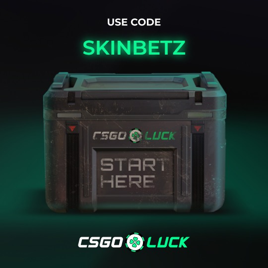 Claim free CS:GO case bonus on CSGOLuck – Use promo code SKINBETZ to start now